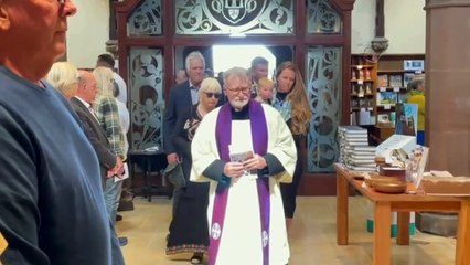 Moving Peel Cathedral service celebrating Chris Garrett's life