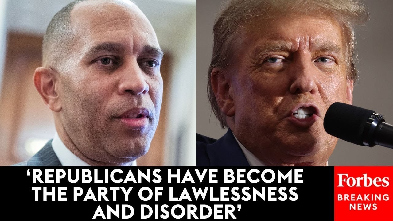 Hakeem Jeffries Bashes Trump Over Handling Of Protests In Los Angeles