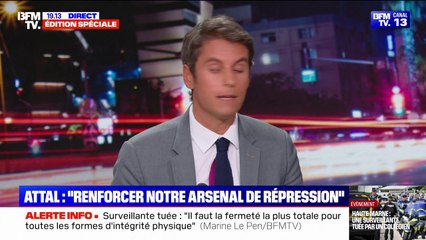 Surveillante tuée à Nogent: "On a trop attendu avant de prendre des mesures", concède Gabriel Attal