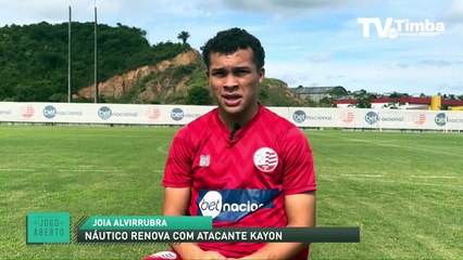Náutico renova com atacante Kayon