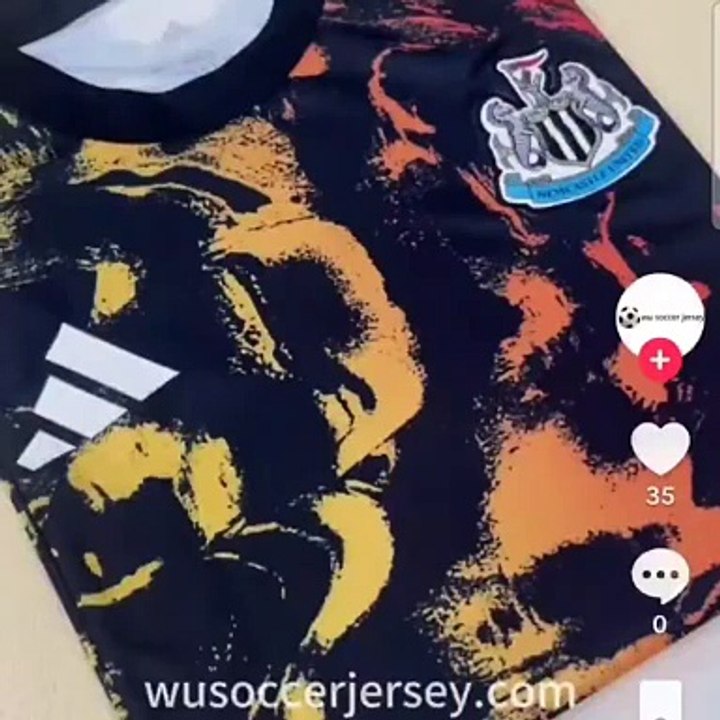New Newcastle United training top?