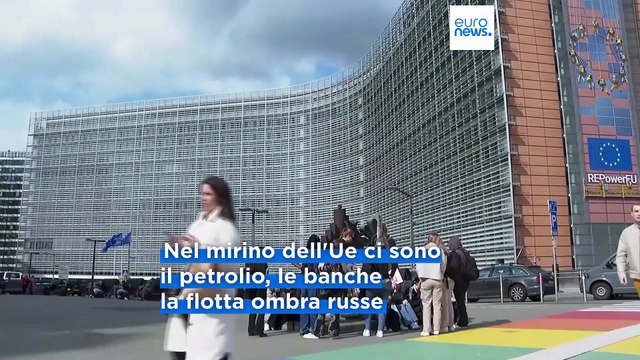 Ue propone nuove sanzioni contro la Russia: nel mirino petrolio, banche, Nord Stream e flotta ombra