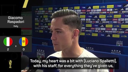 Italy players saddened by Spalletti's resignation