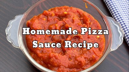 Pizza Sauce Recipe #tastemadeworld #pizzasauce