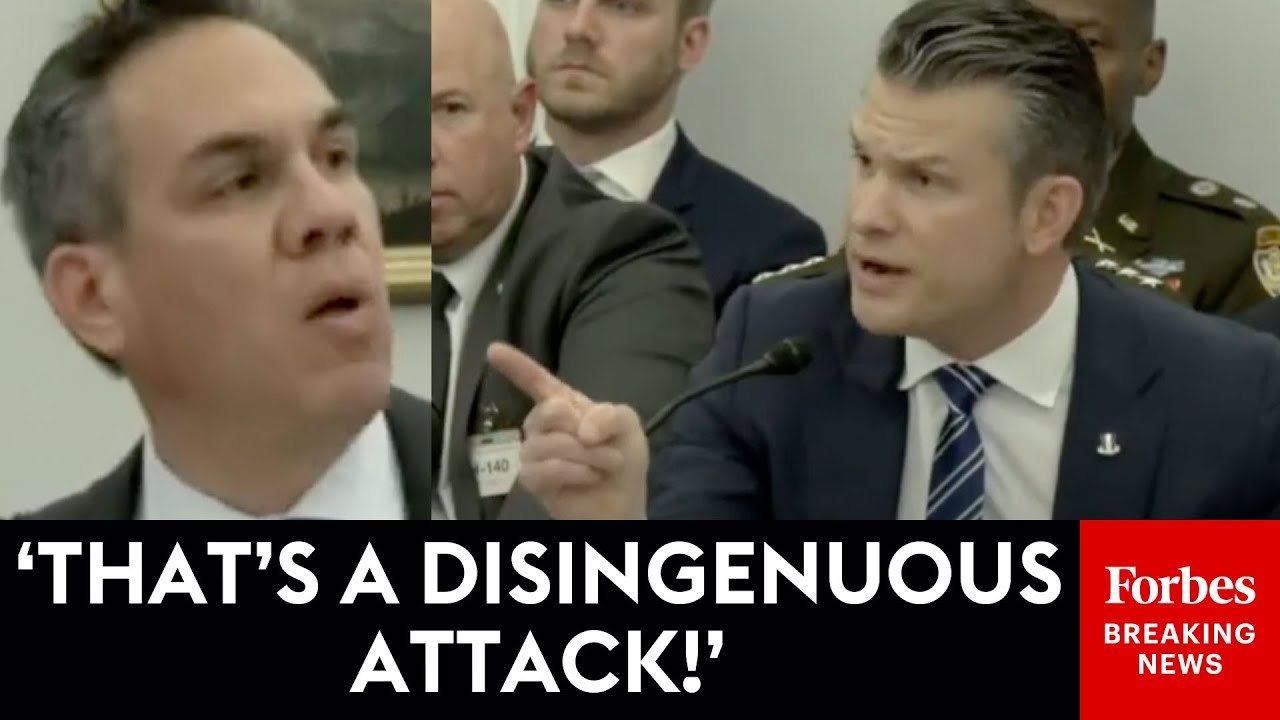 Pete Hegseth Snaps At Pete Aguilar When Pressed On National Guard Deployment To Los Angeles