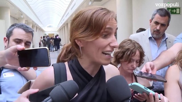 Mónica García apoya al fiscal general y proclama que no hay ni una sola prueba contra él