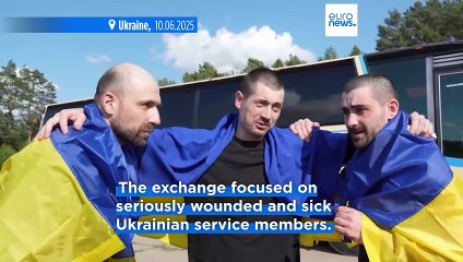 Ukraine and Russia complete second prisoner swap agreed during Istanbul talks