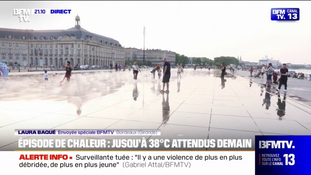 Épisode de chaleur: jusqu'à 36°C attendus ce mercredi à Bordeaux