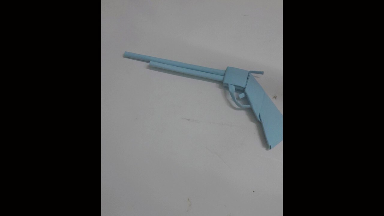 How to Make a Paper Revolver | Easy Origami Gun Tutorial
