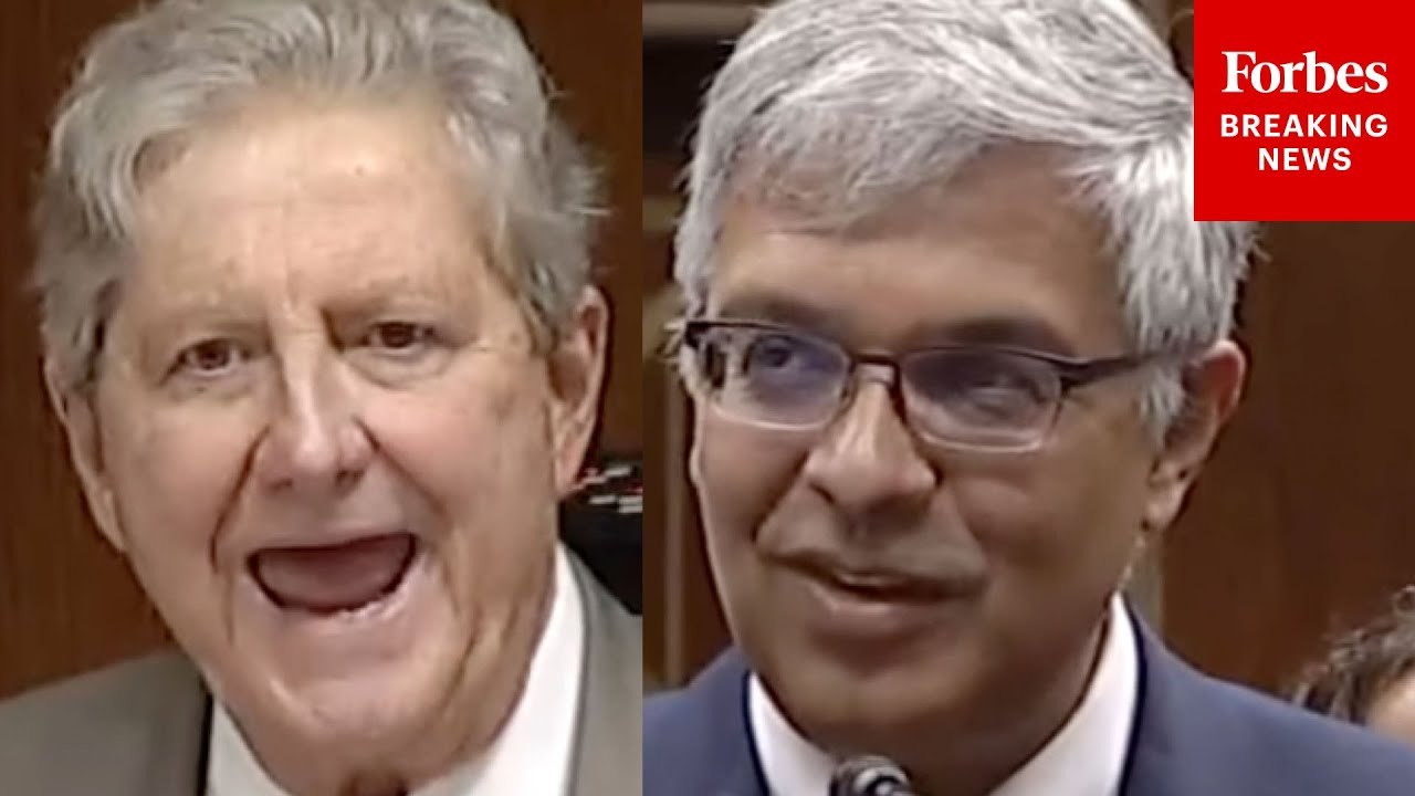 'What Happened To The Money?': John Kennedy Brings The Receipts Questioning Bhattacharya About NIH Grants
