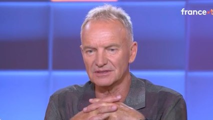 “Vous m’apprenez quelque chose de très touchant” : Sting apprend avec beaucoup d’émotion que Johnny Hallyday était fan de lui