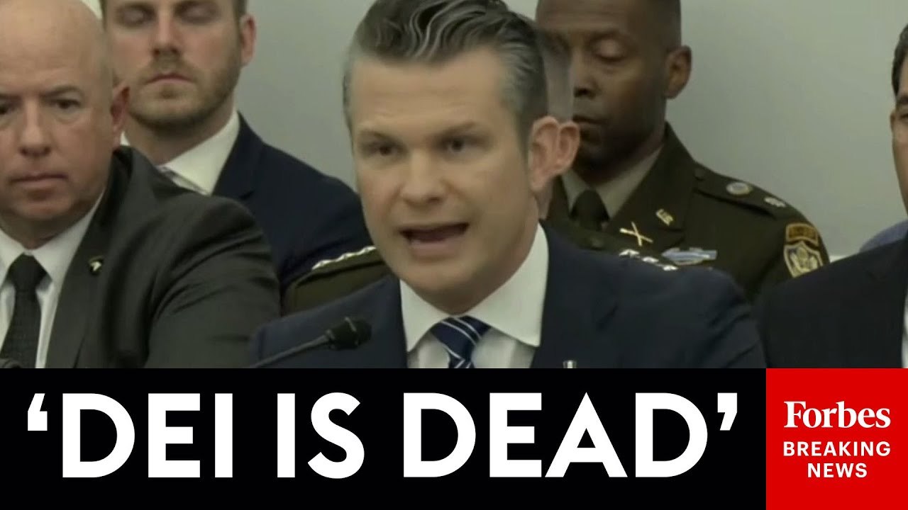 Pete Hegseth Rips Biden-Era Defense Department For 'Weakness And Mismanagement' & Touts Reforms