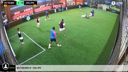 But de Eric G - Col Ffc