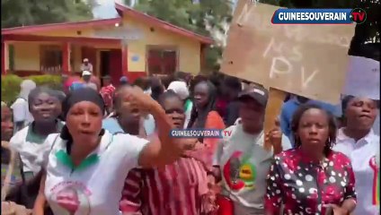Les étudiants des écoles de santé manifestent aussi à Boké