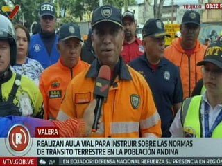 Trujillo | Efectivos de seguridad realizan aula vial sobre la importancia de las normas de tránsito