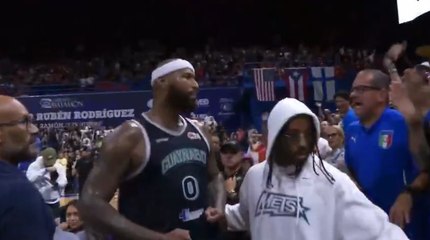 DeMarcus Cousins es expulsado después de pelearse con fanáticos en Puerto Rico