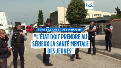 Meurtre dans un collège en France : "L'État doit prendre au sérieux la santé mentale des jeunes"