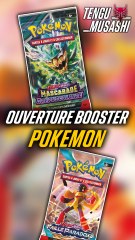 Ouverture de 2 boosters POKEMON !