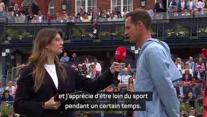 Queen's - Murray : "J'ai une nouvelle vie maintenant et j'apprécie d'être loin du sport"