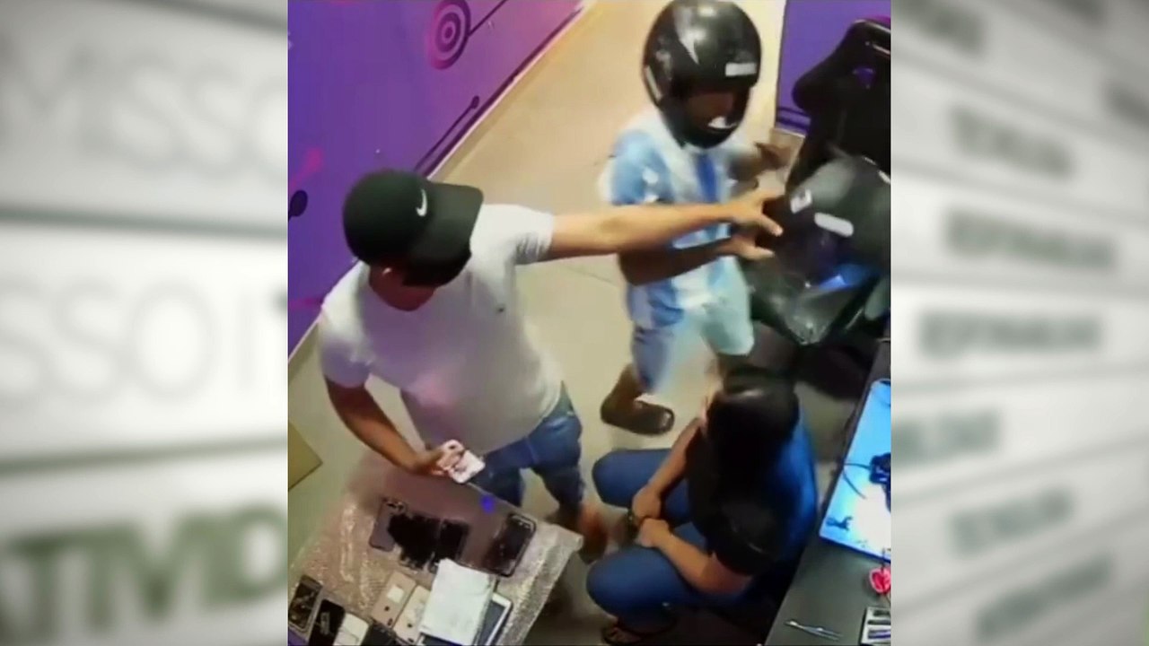 ASSALTO E TIROTEIO DENTRO DE ASSISTENCIA EM BELÉM