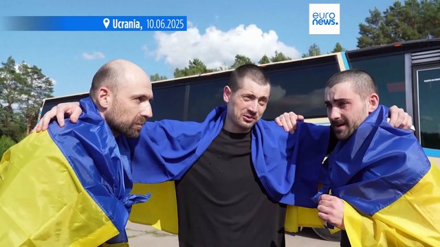 Ucrania y Rusia efectúan un nuevo canje de prisioneros acordado durante las conversaciones de Estambul