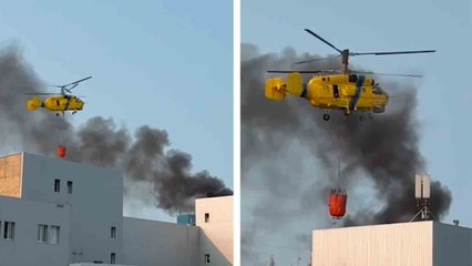 Portugalski Ka-32 debiutuje w ukraińskiej operacji ratunkowej po rosyjskim ataku