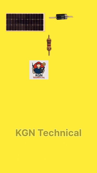 led bulb with solar panel connection diagram