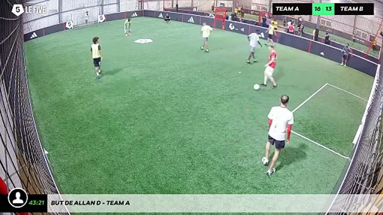 But de Allan D - Team A