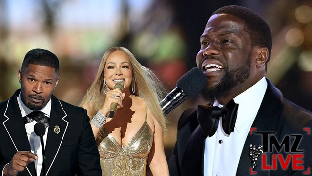 Kevin Hart Cracks Jokes, Jamie Foxx and Mariah Carey Honored | TMZ Live