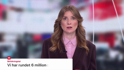Befolkningstal: Vi har rundet 6 millioner i Danmark | TVA 12:00 - 10 Juni 2025 | DRTV