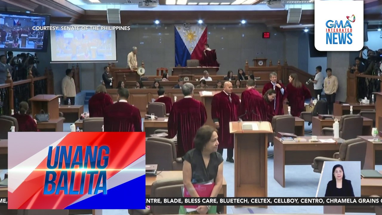 Sen. Alan Cayetano – Pagbabalik ng articles of impeachment sa Kamara, hindi nangangahulugang dismissed na ang reklamo vs. VP Sara Duterte | Unang Balita