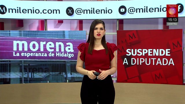 En Hidalgo; Morena suspende derechos partidistas a Alhely Medina