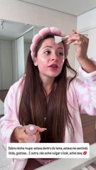 Grávida, Nathália Valente rebate críticas sobre look usado em festa de MC Mirella; veja