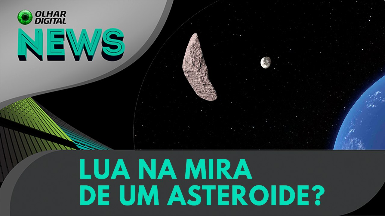 As novidades do asteroide que pode atingir a Lua! | 10/06/2025 | #OlharDigital