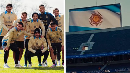 La Argentina de Messi lista para recibir a Colombia en el Estadio Monumental