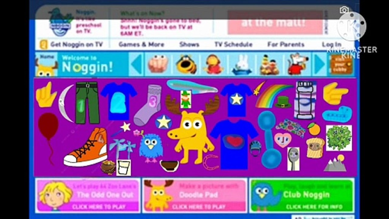 Noggin Website, [Event] Banner (April 7, 2003)