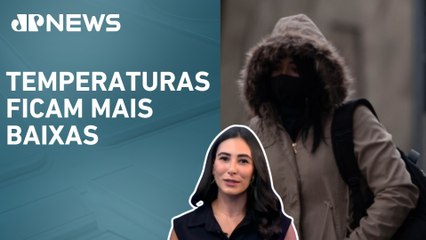 Chuva diminui no Centro-Sul e ar polar segue favorecendo geada