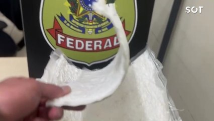 Polícia Federal impede mulher de embarcar com cocaína no Aeroporto de Cascavel