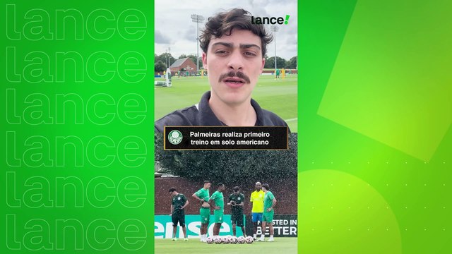 Palmeiras faz primeiro treino, e Abel aguarda convocados para esboçar escalação