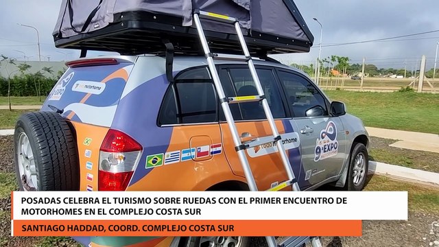 Posadas celebra el turismo sobre ruedas con el primer encuentro de motorhomes en el Complejo Costa Sur
