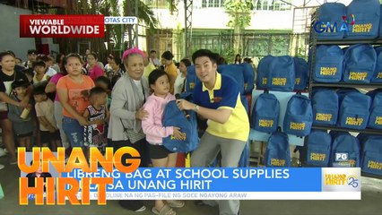UH Bags para sa Balik-Eskuwela | Unang Hirit