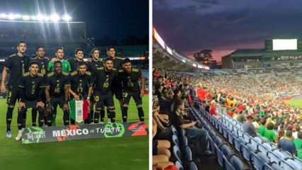 México vs Turquía: Estadio Kenan Memorial luce con poca afición en pleno juego previo a Copa Oro
