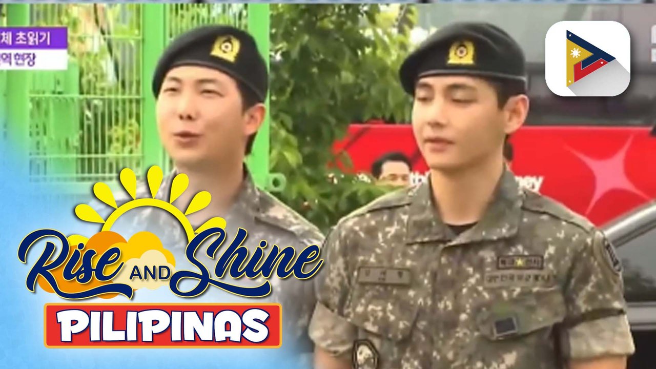 TALK BIZ | BTS members na sina RM at V, nakabalik na mula sa kanilang military service
