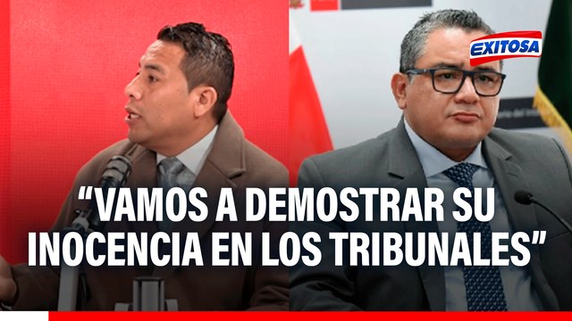 Abogado de Juan José Santiváñez asegura que es inocente: Lo vamos a demostrar categóricamente en los tribunales