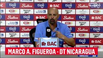 Reacciones | Marco Figueroa entrenador de la seleccion de Nicaragua