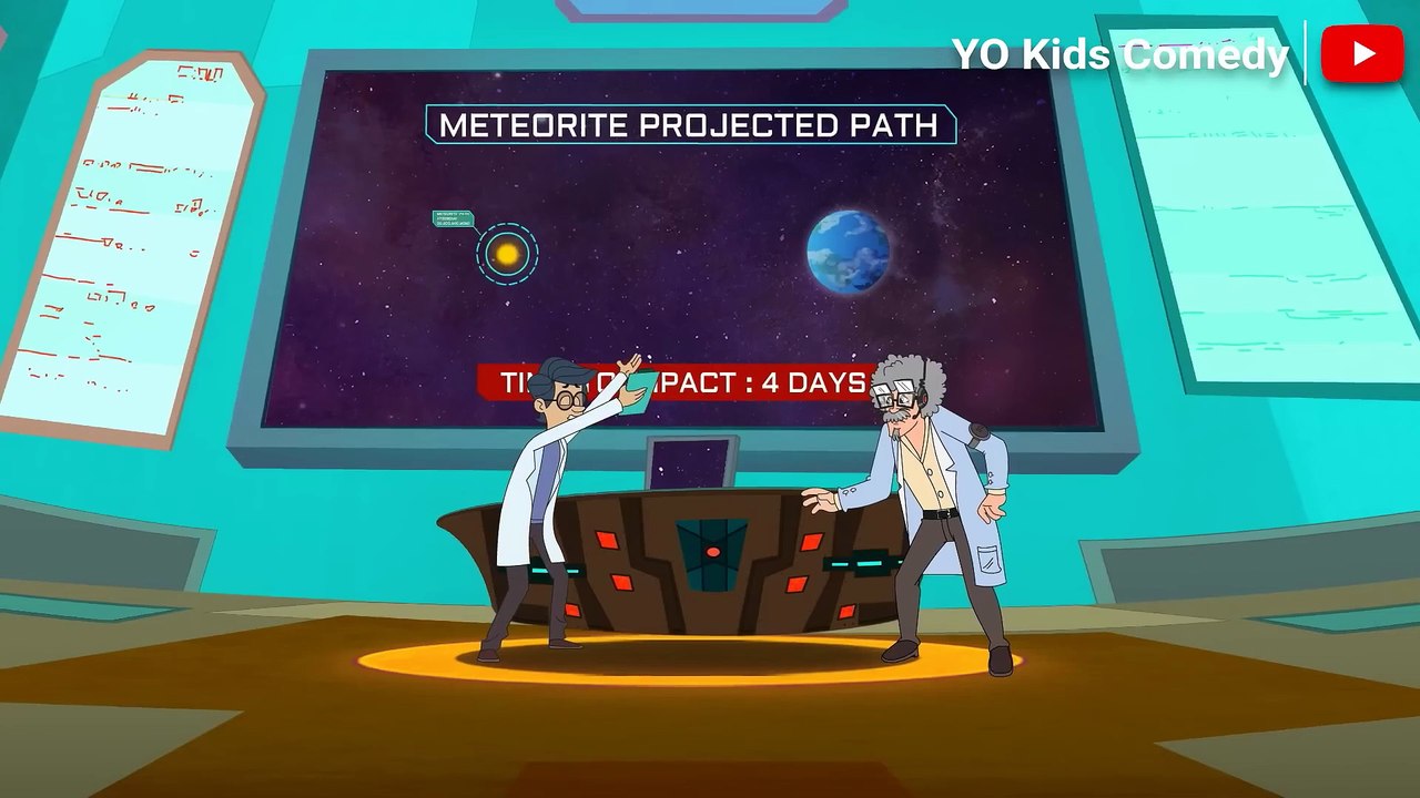 Honey Bunny Team X End Of The World   New Movie in Hindi   Cartoon For Kids   Yo Kids Comedy