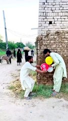 Baloon prank #viralshorts #funnyshorts #dailymotionshorts