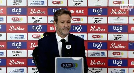 Reacciones de Thomas Christiansen luego del triunfo de Panamá sobre Nicaragua