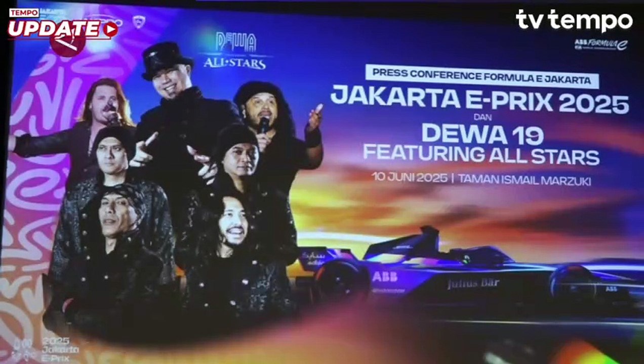 Dewa 19 All Stars akan Ramaikan Jakarta E-Prix 2025