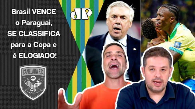 ISSO TEM QUE SER ELOGIADO!!! A Seleção com o Ancelotti está... Brasil VENCE Paraguai e TÁ NA COPA!